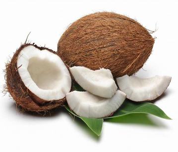 Coconut in category of vegetables