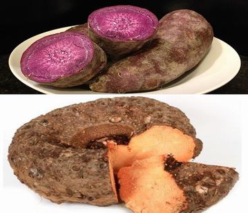 Yam in category of vegetables