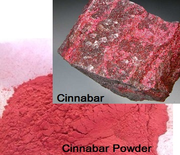 Cinnabar in category of spices and herbs