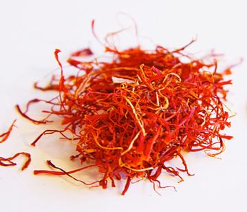 Saffron in category of spices and herbs
