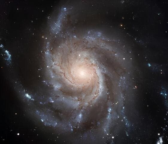 Galaxy A stunning view of a spiral galaxy, showcasing its intricate arms and vibrant colors against the dark expanse of space.