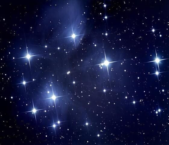 Stars Stars shining in the dark sky