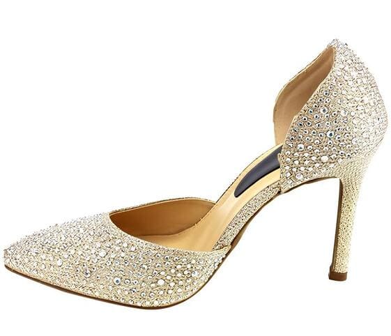 Pointed-Toe D'Orsay Heels Pointed-Toe D'Orsay Heels